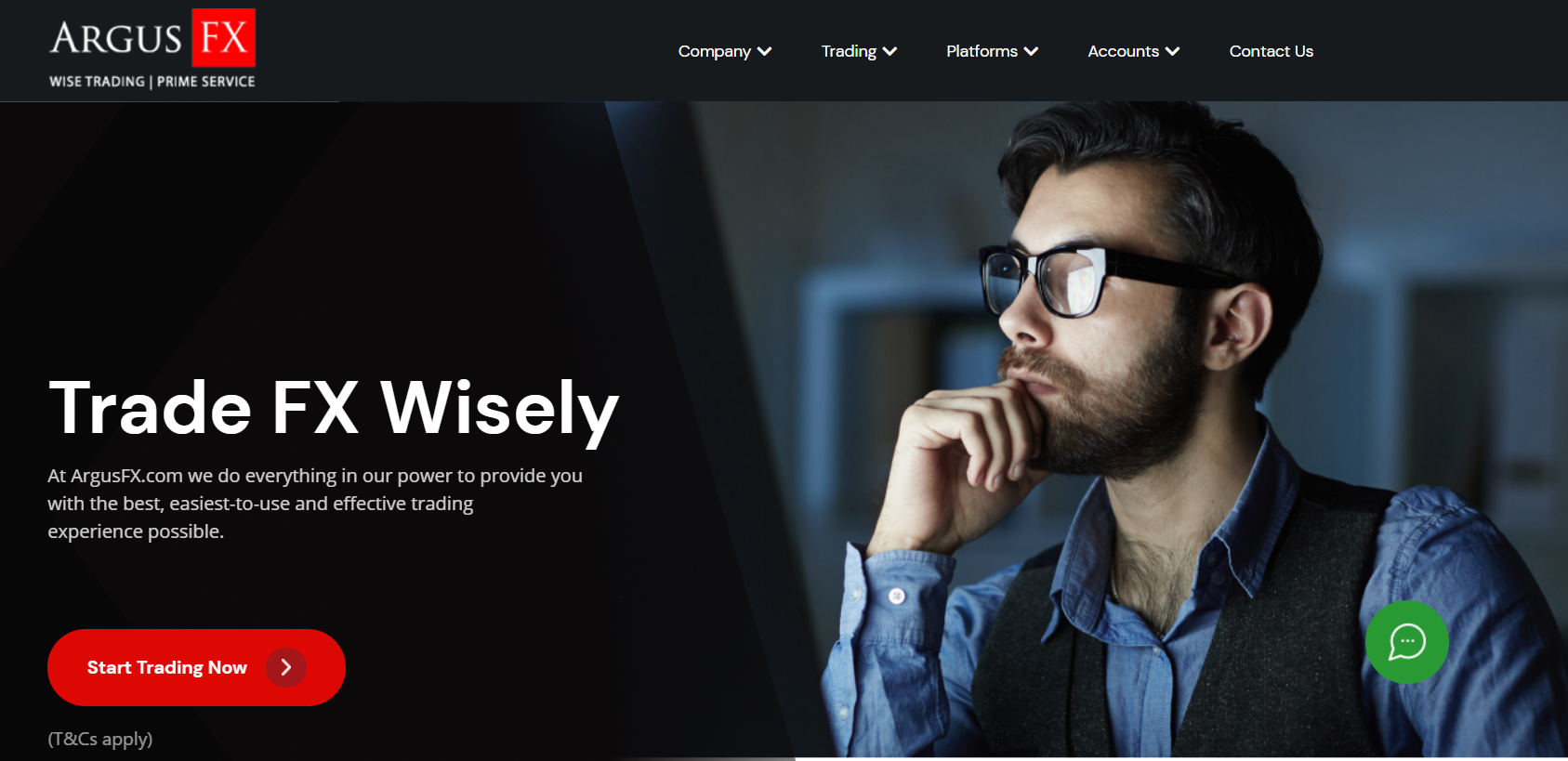 Trading de devises avec ArgusFX