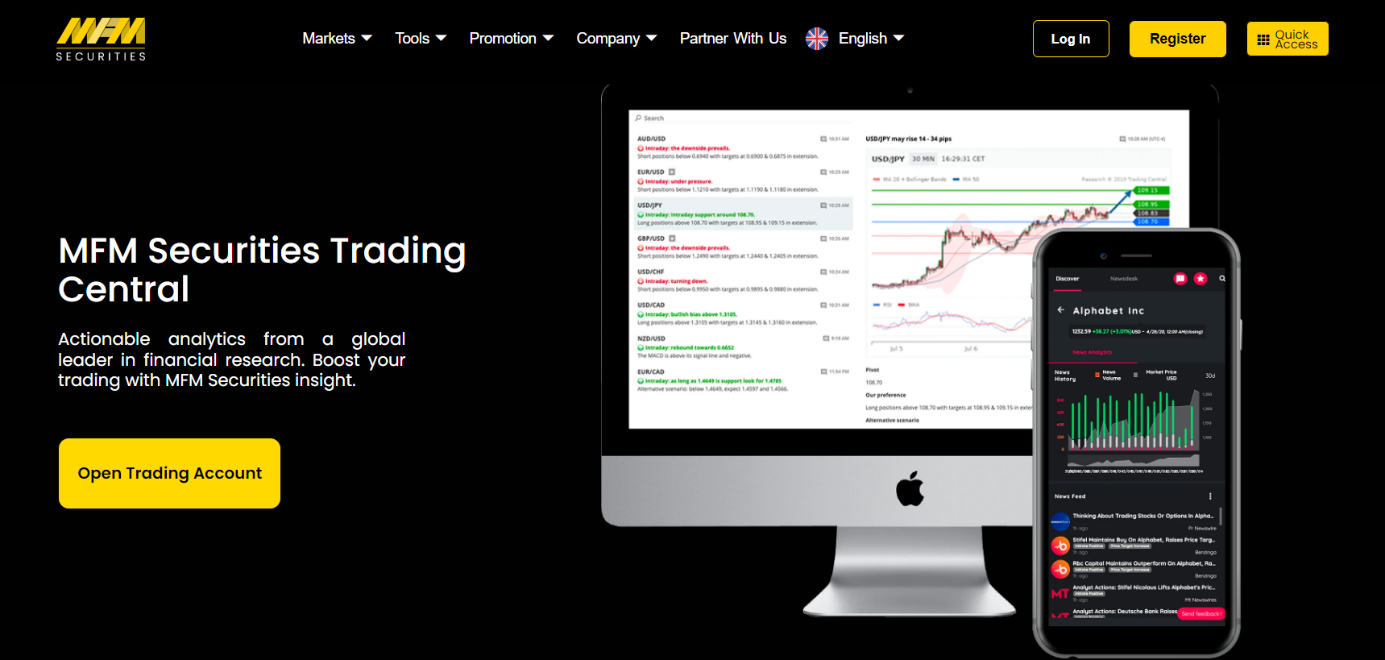MFM Securities: retrait de fonds