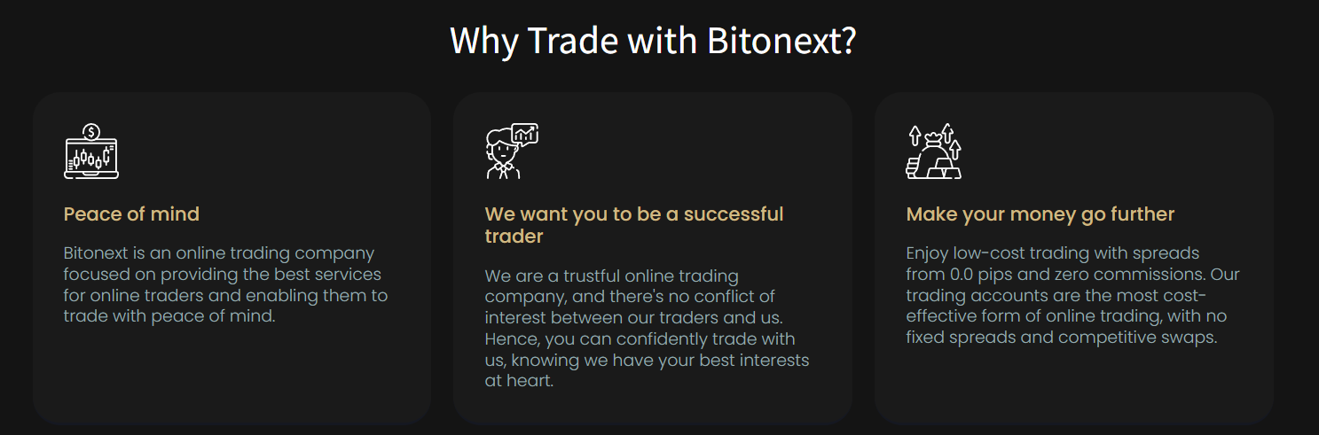 Bitonext site officiel