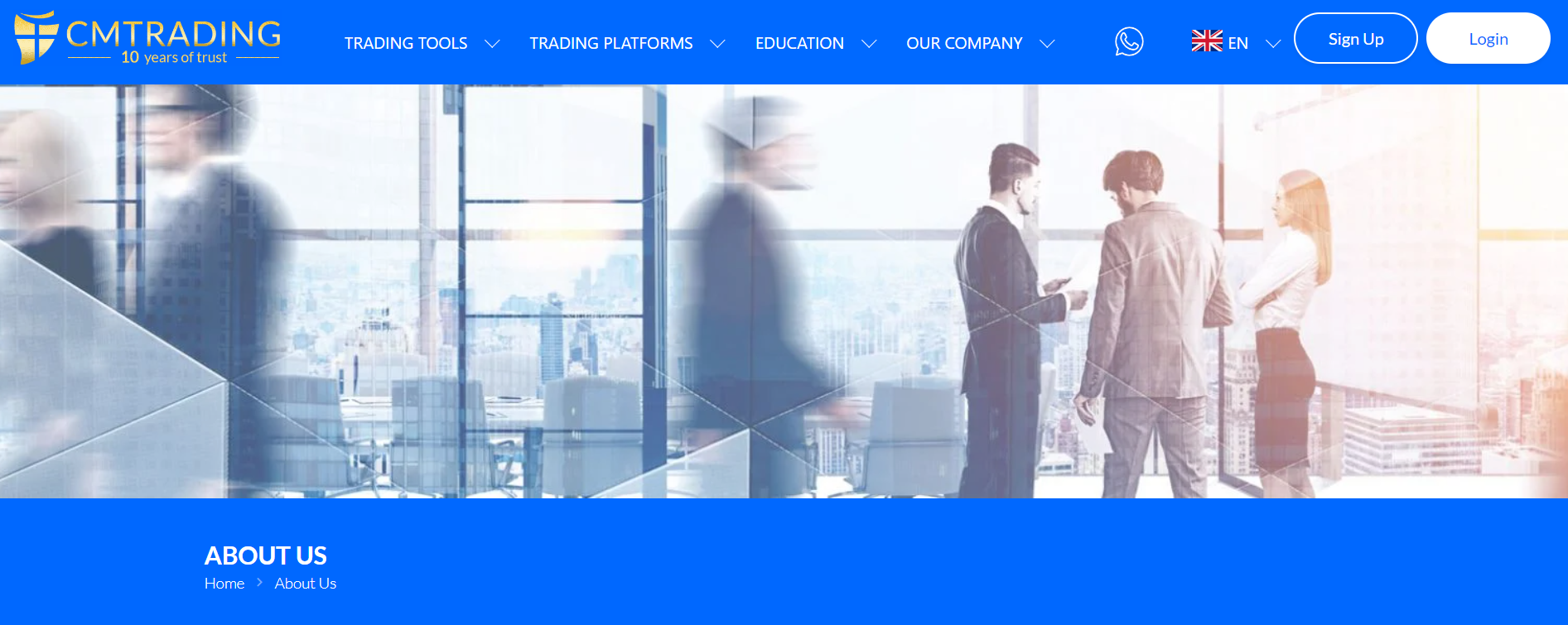 Négocier avec CM Trading