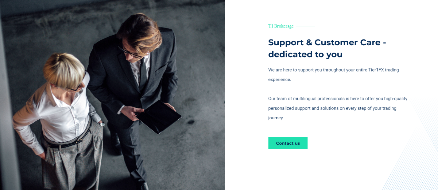 société de courtage Tier1FX 