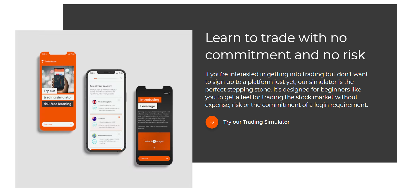 Retrait de fonds de Trade Nation