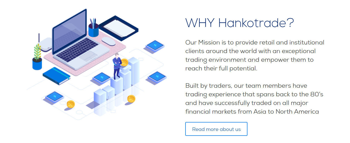 Conditions commerciales Hankotrade