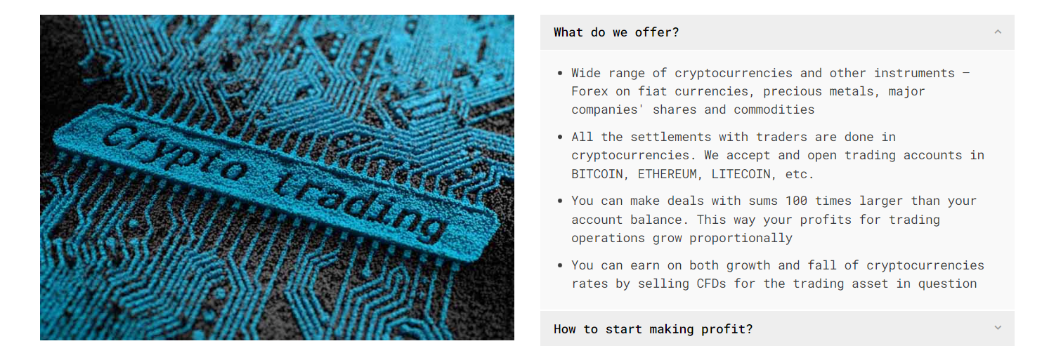 Commerce de crypto avec LH-Crypto