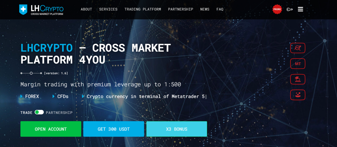 Commercer avec LH-Crypto