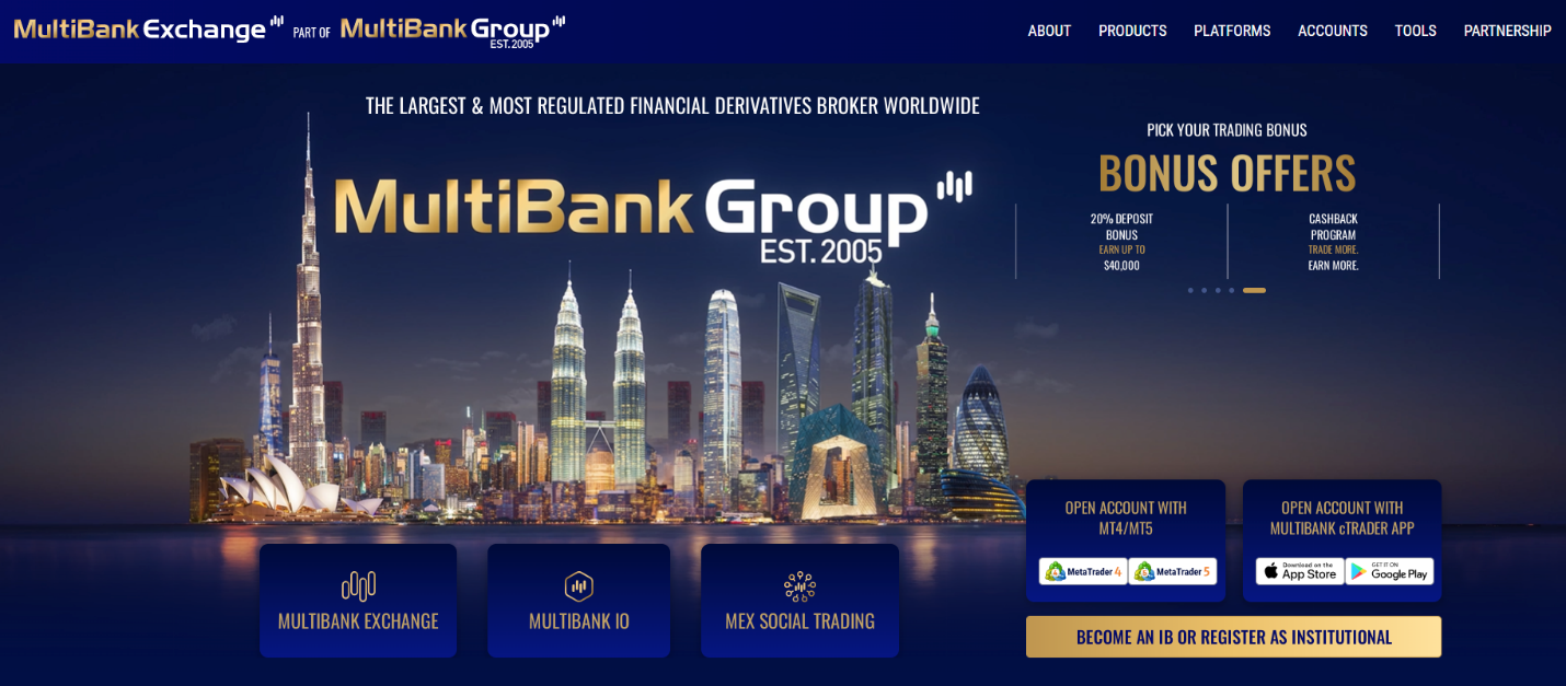 Multibank Group: comptes