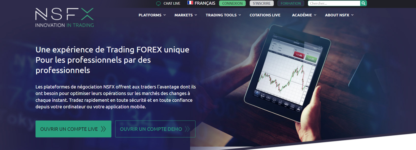 Analyse du courtier NSFX