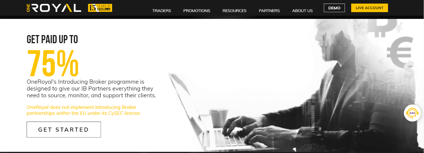 programmes d'affiliation OneRoyal 