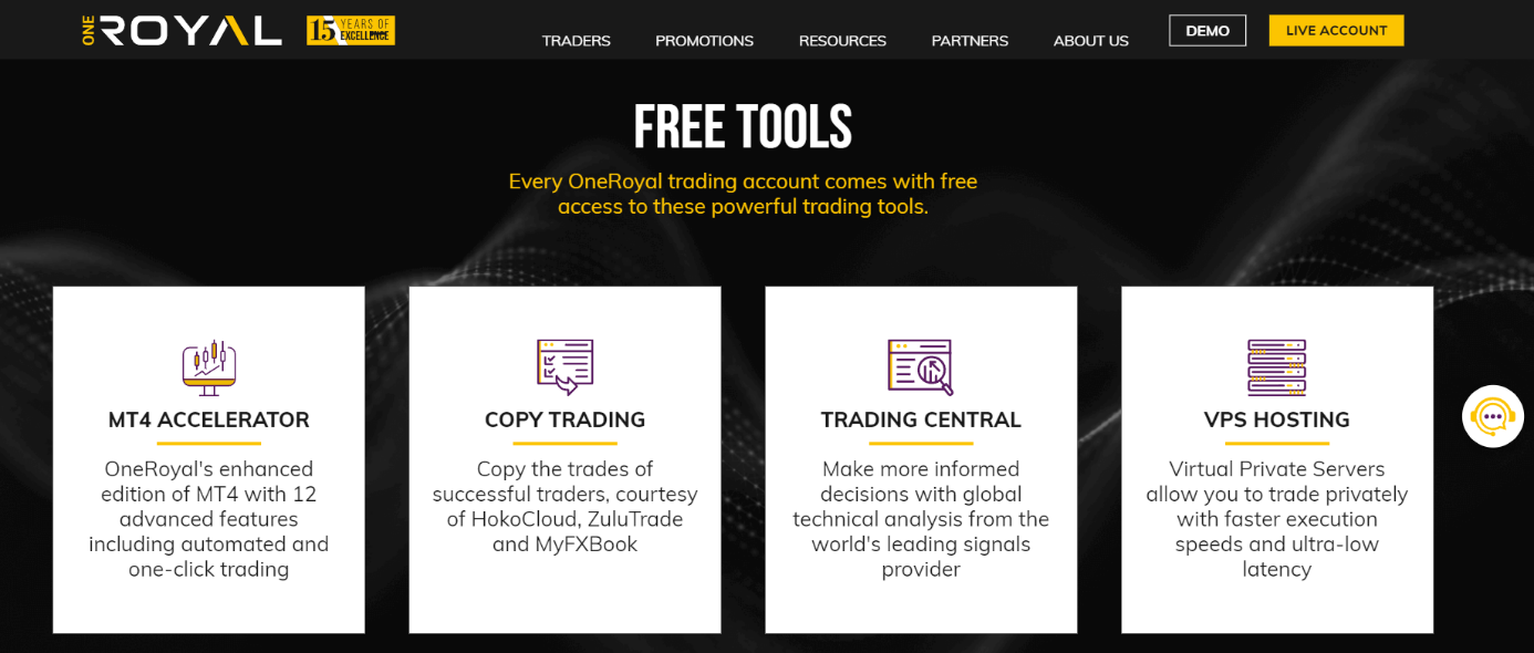 Principaux avantages OneRoyal 