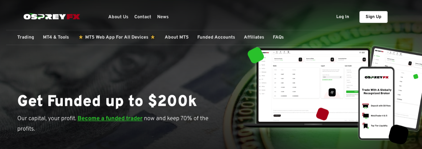 Perspectives de coopération avec OspreyFX 