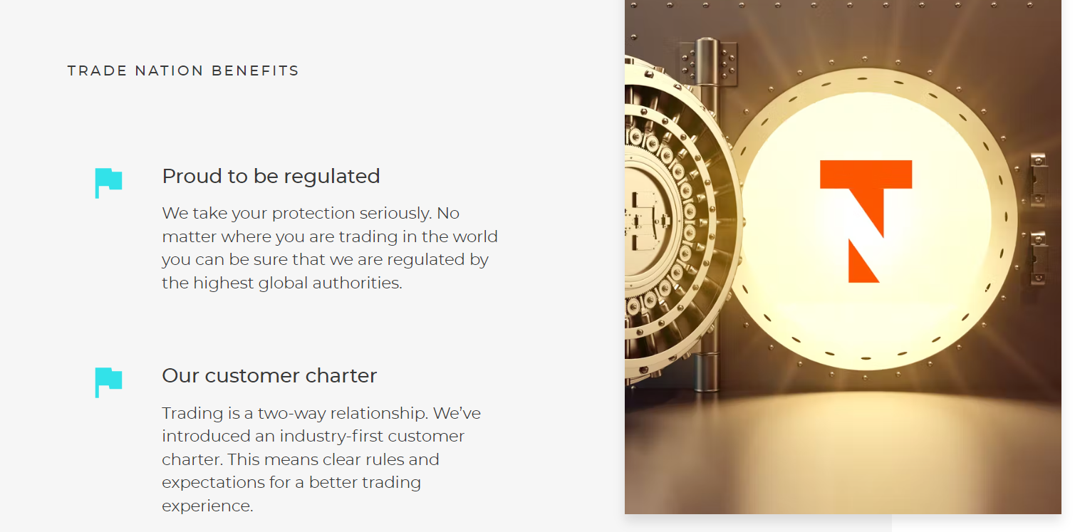 Аctivité de trading Trade Nation