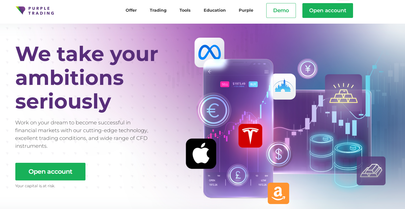 Comment fonctionne Purple Trading?