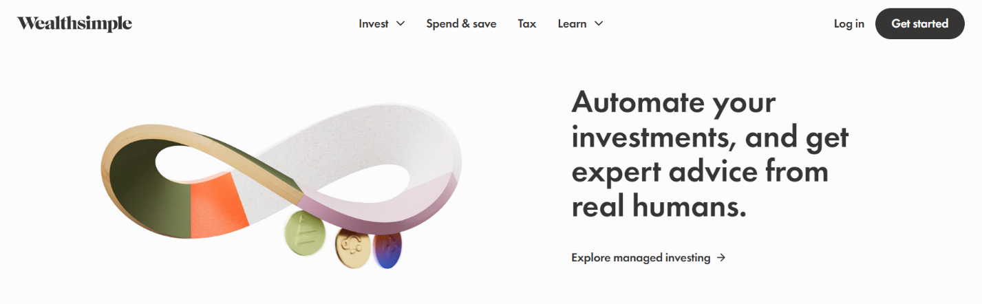 Caractéristiques du courtier Wealthsimple