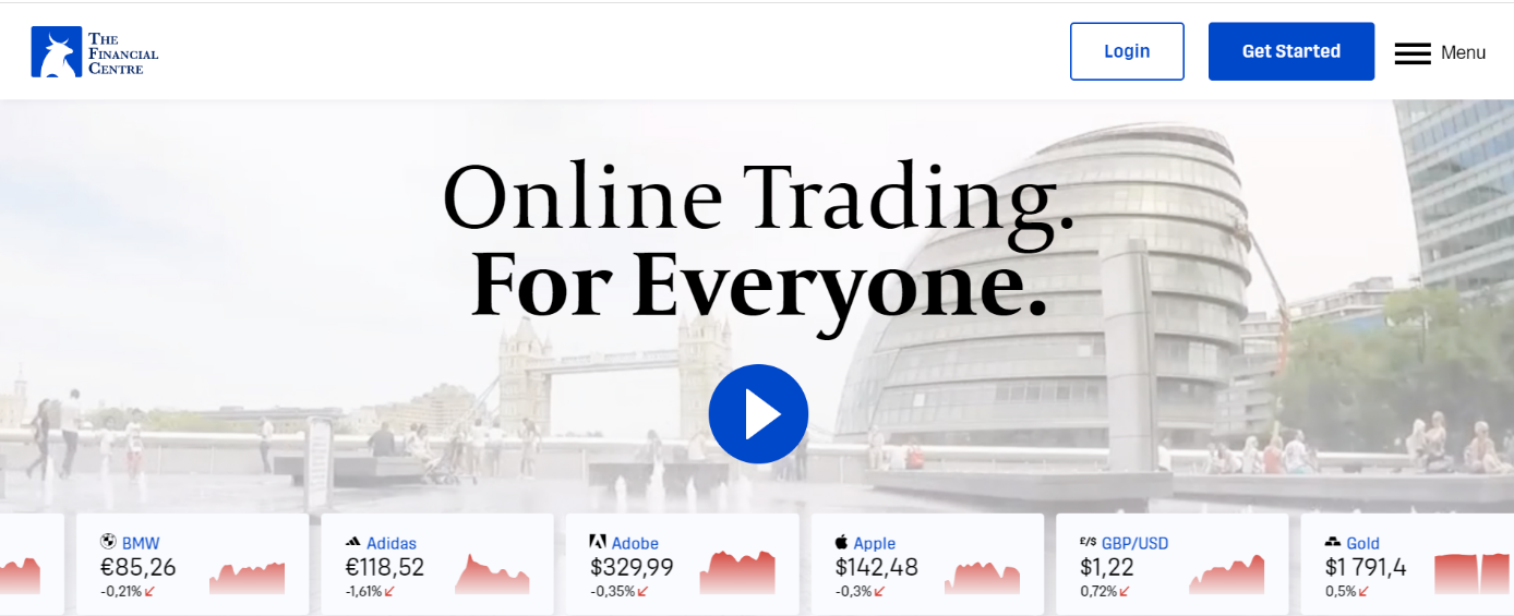 Négociez avec The Centre Financier