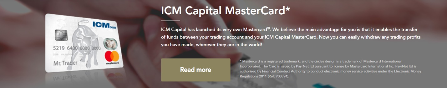 Plateforme de trading ICM Capital