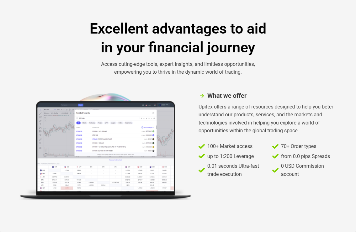 Conditions de négociation du courtier Upifex