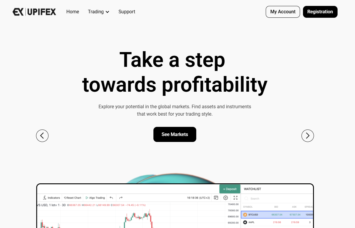 Site officiel du courtier Upifex